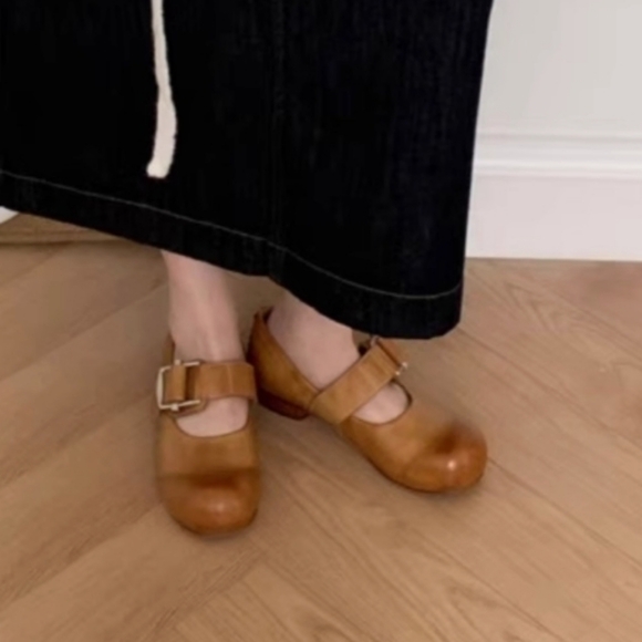 Ladies shoes deer leather shoes - Picture 4 of 4